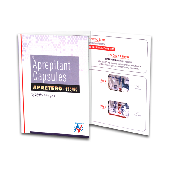 APREPITANT - APRETERO 125/80 CAPSULES