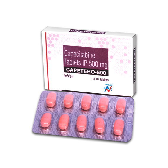 CAPECITABINE - CAPETERO 500MG TABLETS 