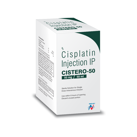 CISPLATIN - CISTERO 50MG INJECTION