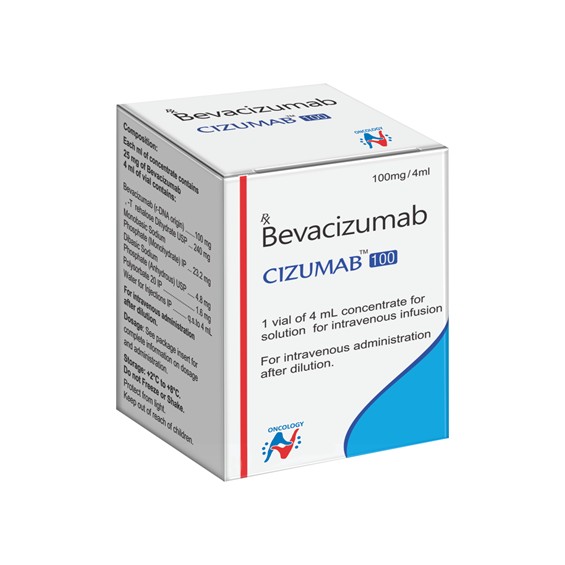 BEVACIZUMAB - CIZUMAB 100MG INJECTION