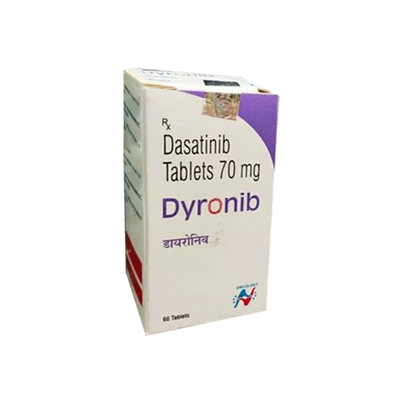 DASATINIB - DYRONIB 70MG TABLETS