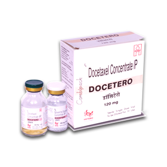 DOCETAXEL - DOCETERO 120MG INJECTION