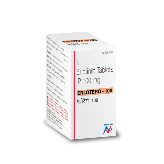 ERLOTINIB - ERLOTERO 100MG TABLETS