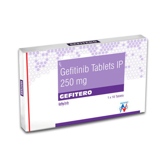 GEFITINIB - GEFITERO 250MG TABLETS 