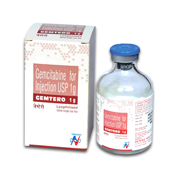 GEMCITABINE - GEMTERO 1G INJECTION 