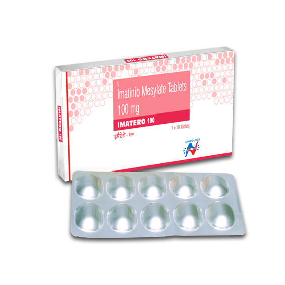 IMATINIB MESYLATE - IMATERO 100MG TABLETS