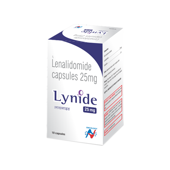LENALIDOMIDE - LYNIDE 25MG CAPSULES