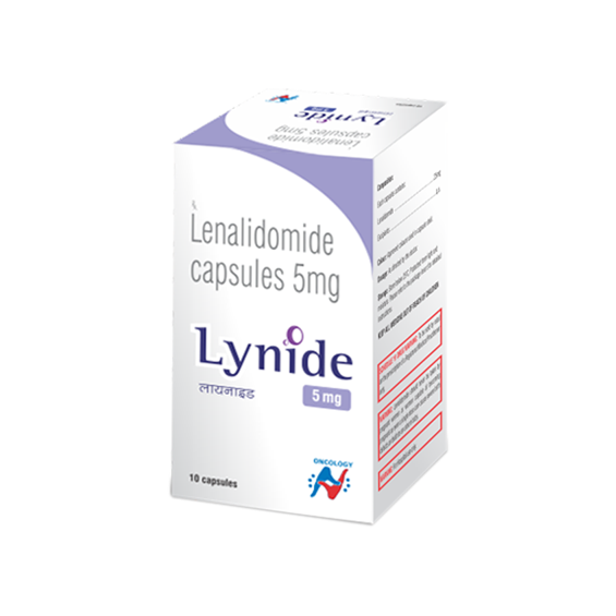 LENALIDOMIDE - LYNIDE 5MG CAPSULES
