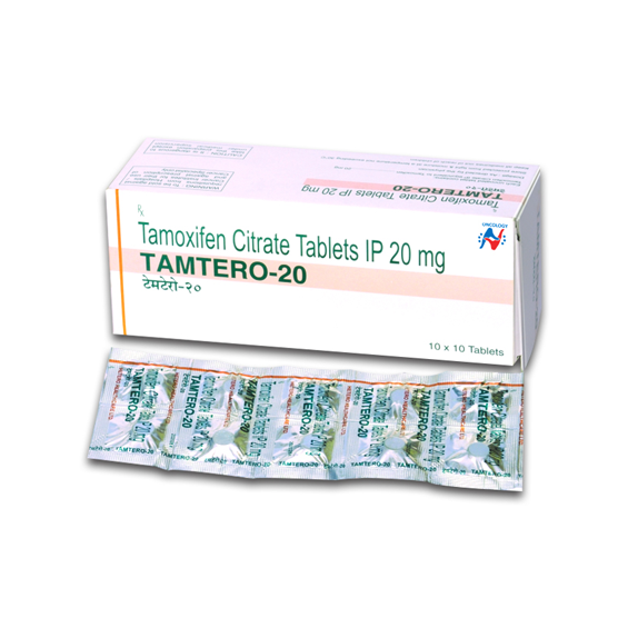 TAMOXIFEN - TAMTERO 20MG TABLETS