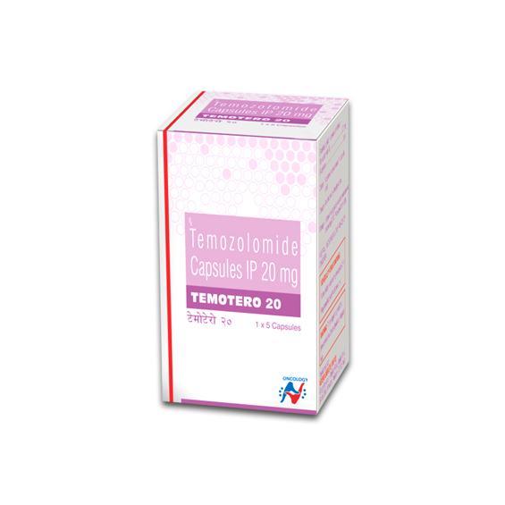 TEMOZOLOMIDE - TEMOTERO 20MG CAPSULES