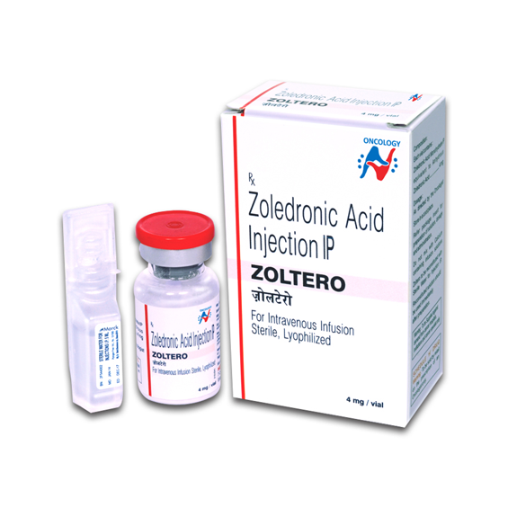 ZOLEDRONIC ACID - ZOLTERO 4MG INJECTION